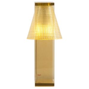 Light-Air Table lamp by Kartell Orange/Brown