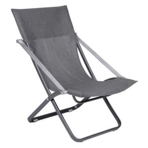 Viatti Reclining chair - / Foldable & adjustable by Vlaemynck Grey