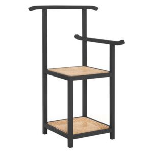 Majordomo Valet - / Chair - Wood & teak by Wiener GTV Design Black