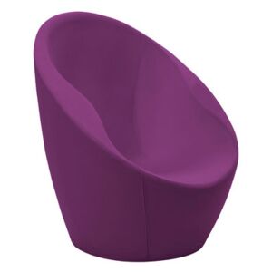 Ouch Padded armchair by Casamania Purple