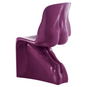 Him Chair - lacquered / Plastic by Casamania Purple