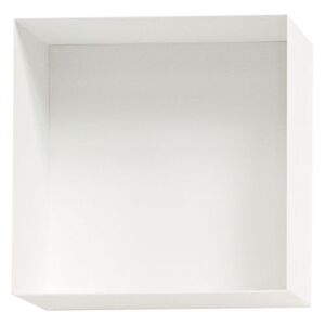Alma Shelf - 40 x 40 cm - D 20 cm - Painted back panel by Casamania White