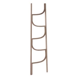 Ladder Towel rail - / Towel rail - H 160 cm by Wiener GTV Design Natural wood