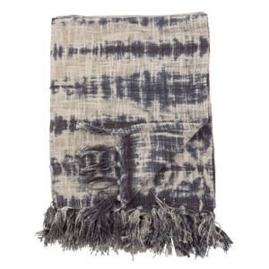 Geogina Plaid - / 160 x 130 cm - Cotton by Bloomingville Grey