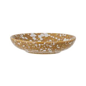 Carmel Small dish - / Ø 11 cm - Sandstone by Bloomingville Yellow/Brown