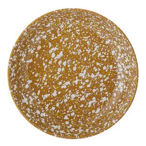 Carmel Soup plate - / Ø 21 cm - Sandstone by Bloomingville Yellow/Brown