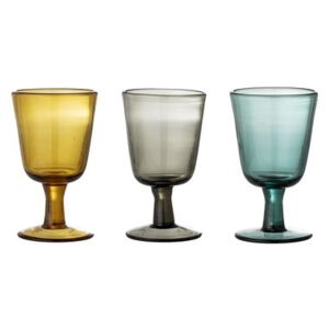 Kanda Wine glass - / Set of 3 by Bloomingville Multicoloured