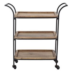 Ling Dresser - / 3 removable mango wood shelves by Bloomingville Natural wood
