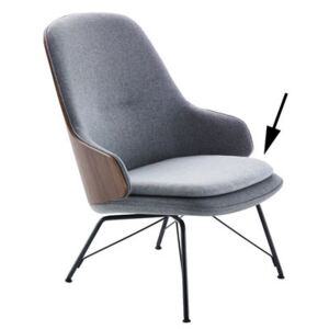 Seat cushion - For Judy armchair by Zanotta Grey
