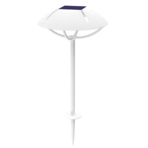 Parabole LED Solar lamp - / Wireless - to be planted by Maiori White