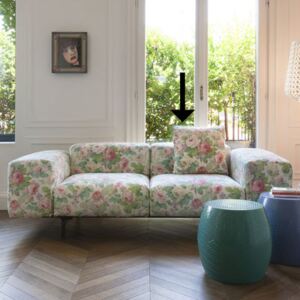 Cushion - / 48 x 48 cm by Kartell Pink/Multicoloured/Green