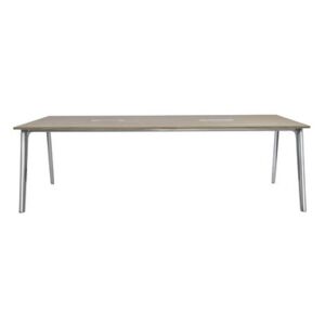 Pluralis Desk - / Desk - 200 x 100 cm - Oak by Fritz Hansen Natural wood