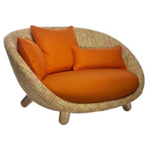 Love Straight sofa by Moooi Orange/Multicoloured
