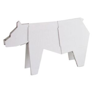 My Zoo Ours Figurine - Bear - Small by Magis Collection Me Too White