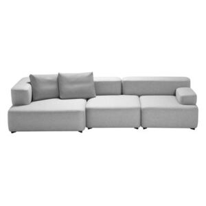 Alphabet Straight sofa - Modular 3 seats - L 300 x D 120 cm by Fritz Hansen Grey