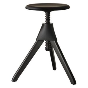 Jerry Stool - H 50 to 66 cm by Magis Black