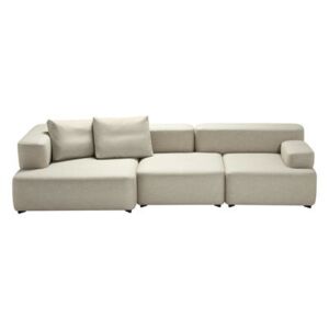 Alphabet Straight sofa - Modular 3 seats - L 300 x D 120 cm by Fritz Hansen Beige