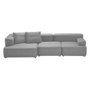 Alphabet Straight sofa - Modular 3 seats - L 300 x D 120 cm by Fritz Hansen Grey