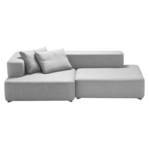 Alphabet Straight sofa - Modular 2 seats - L 210 x D 120 cm by Fritz Hansen Grey