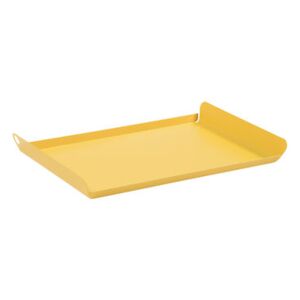 Alto Tray - / Steel - 36 x 23 cm by Fermob Yellow