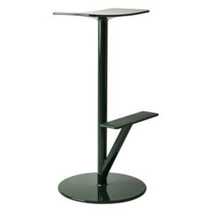 Sequoia High stool - / Metal - H 76 cm by Magis Green