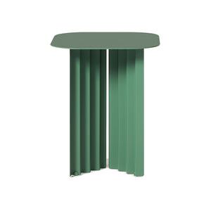 Plec Small End table - / Steel - 37 x 37 x H 45 cm by RS BARCELONA Green