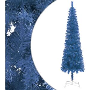 VidaXL Slim Christmas Tree Blue 150 cm