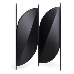 Feng Folding screen - / Fabric - L 140 x H 194 cm by Wiener GTV Design Black