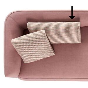 Cosy Cushion - / 40 x 75 by MDF Italia Pink/Multicoloured