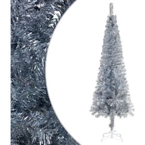 VidaXL Slim Christmas Tree Silver 150 cm