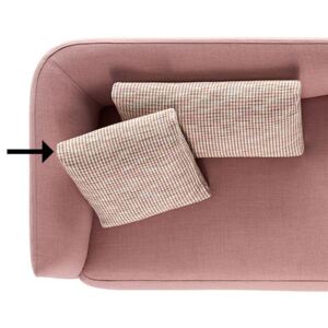 Cosy Cushion - / 50 x 50 by MDF Italia Pink/Multicoloured