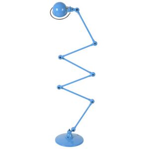 Loft Zigzag Floor lamp - 6 arms - H max 240 cm by Jieldé Blue