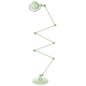 Loft Zigzag Floor lamp - 6 arms - H max 240 cm by Jieldé Green