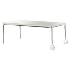 Big Will Rectangular table - 240 x 110 cm by Magis White/Metal