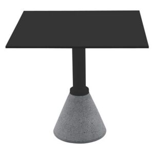 One Bistrot Square table - 79 x 79 cm by Magis Black