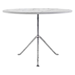 Officina Outdoor Round table - Ø 100 cm - Marble by Magis White/Metal