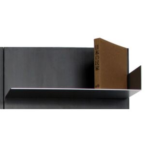 IWall Bookcase - 1 raised edge shelf - L 78 cm by Zeus Metal