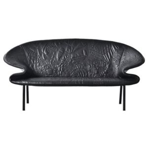 Doodle Straight sofa - / 2 seats - L 180 cm by Moroso Black