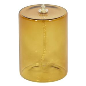 Olie Oil lamp - / Ø 7.5 x H 10 cm by ENOstudio Yellow/Brown