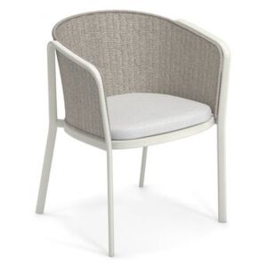 Carousel Armchair - / Synthetic rope & metal by Emu White/Beige