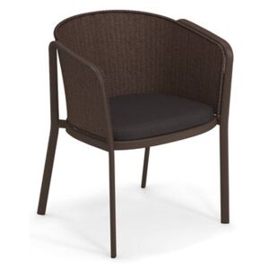 Carousel Armchair - / Synthetic rope & metal by Emu Brown