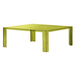 Invisible Low Coffee table - H 31 cm by Kartell Green