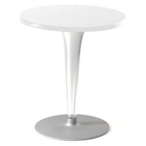 Top Top Round table - Laminated round table top by Kartell White