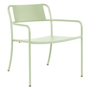Patio Low armchair - / Stainless steel by Tolix Green