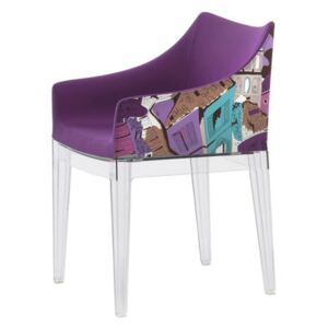 Madame Padded armchair - Emilio Pucci fabric by Kartell Multicoloured