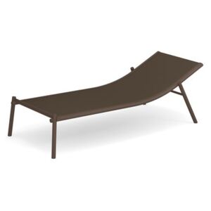 Terramare Sun lounger - / Fixed - Stackable by Emu Brown