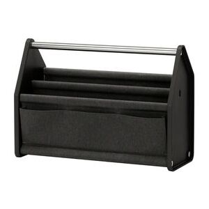 Locker Box Basket - / Transportable desk organiser - Fabric / L 46.5 cm by Vitra Black