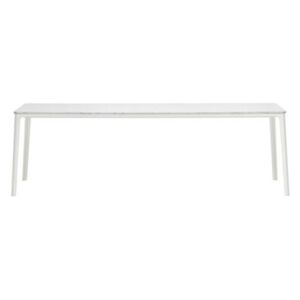 Plate Dining Table Rectangular table - / 200 x 90 cm - Marble by Vitra White