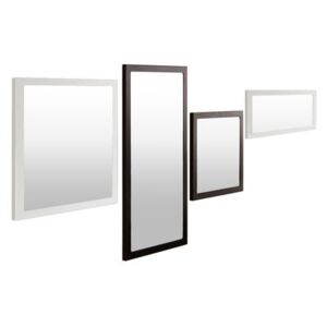 Little Frame Wall mirror - 45 x 90 cm by Zeus Black/Mirror