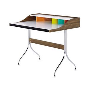 Home Desk Desk - / L 99 cm - By George Nelson, 1958 by Vitra Natural wood